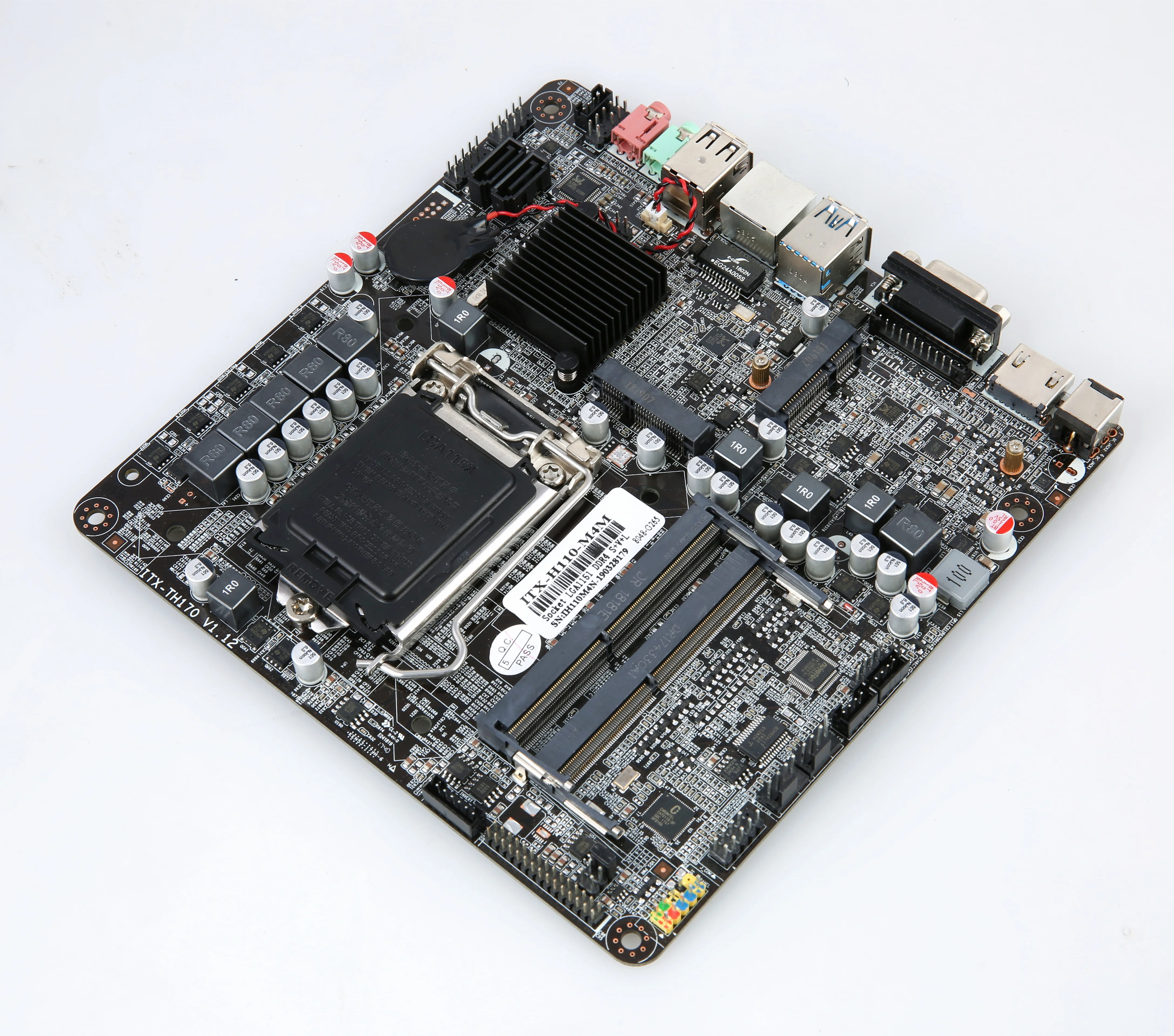 PCWINMAX Mini itx h110 DDR4 Поддержка Intel LGA1151 Pentium/Celeron/Core I3 I5 I7 cpu