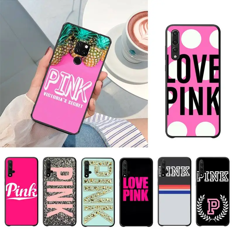 

YNDFCNB PINK world Phone Case For Huawei P20 P30 P10 lite P20Pro PSmart Y7 Y6 Prime Mate20 Nova3E