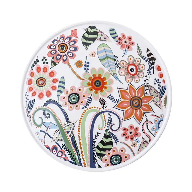 

1Pc Creative Bread Plate Dessert Tray Bread Tray Pizza Tray for Holiday Wedding Party