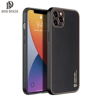 for iphone 12 pro 6 1 case dux ducis pu leathertpu anti slip back cover for iphone 12 pro max %d1%87%d0%b5%d1%85%d0%be%d0%bb camera protection case