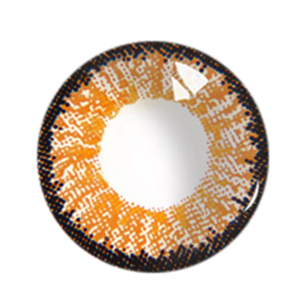 2 шт большой глаз красоты чистые цветные глаза линзы косметические очки для