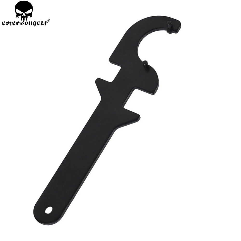 

EMERSON Triangle ring and butt joint Solid fixed elbow wrench Tool air gun fitting Apply to M4 M16 AEG