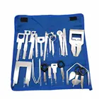 38 шт., инструменты для разборки автомагнитолы, DVD-навигация, обшивка панели приборов, комплект для ремонта установки приборной панели