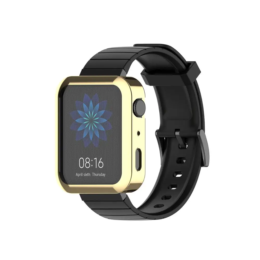 Чехол для часов Xiaomi Mi Smart Watch цветной ультратонкий Гальванизированный чехол из