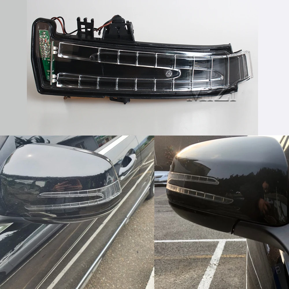 Автомобильный индикатор зеркала заднего вида MIZIAUTO световой сигнал поворота для