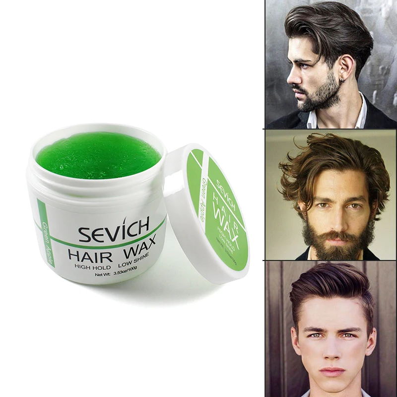Sevich 100g Hair Hold Hair Gel Wax For Men 4 Type Refreshing and Long lasting Hair Balsam Hair Wax For Hair Styling Edge Control