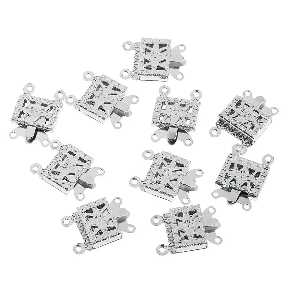 Медные зажимы для подвесок соединения застежки ювелирных изделий фурнитура