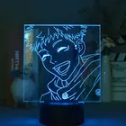 Креативный светодиодный ночник, 3D иллюзия, ночной Светильник Itadori Yuji, настольная лампа с управлением смартфоном, домашний декор для создания атмосферы