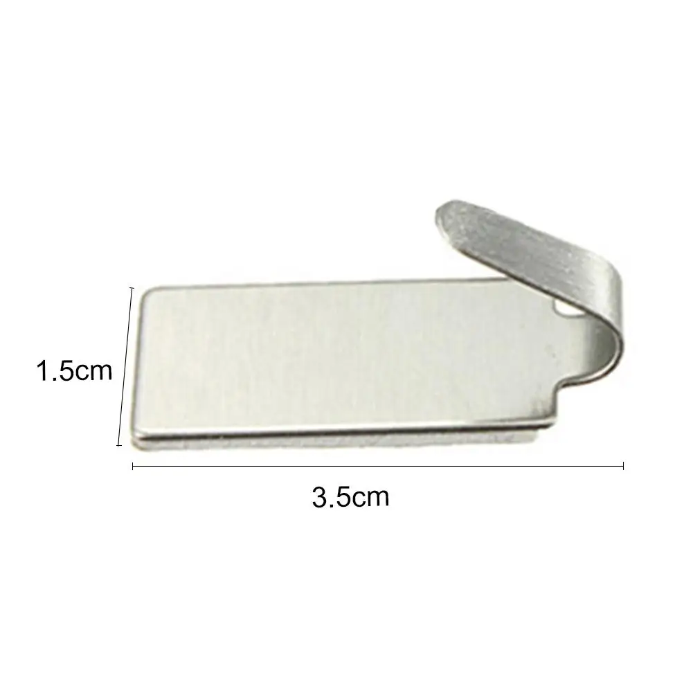 

6Pcs Self Adhesive Kitchen Bathroom Wall Door Stainless Steel Sticky Hook Hanger