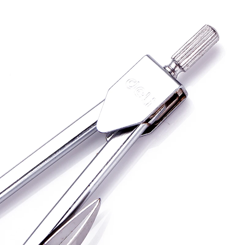 Deli циркуль из нержавеющей стали математические геометрические инструменты для