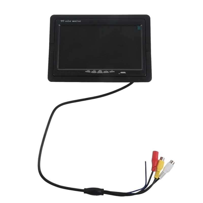 12В-24В 7-дюймовый TFT LCD цветной HD монитор для автомобильной камеры заднего вида |