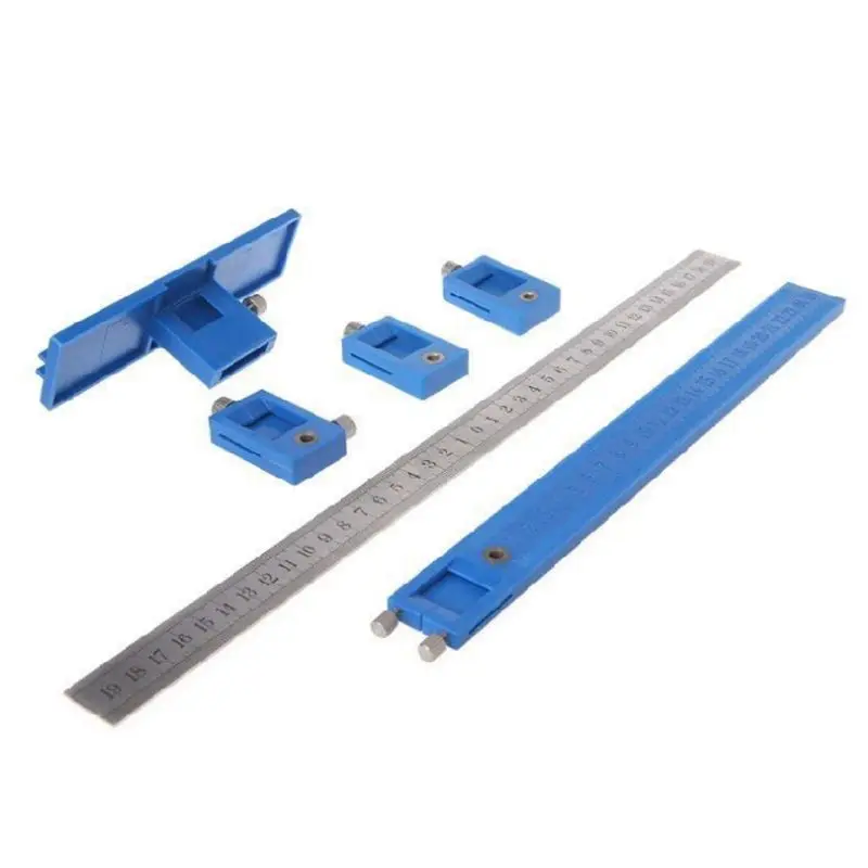 

Detachable Cabinet Hole Punch Locator Jig Tool Drill Guide Sleeve Woodworking