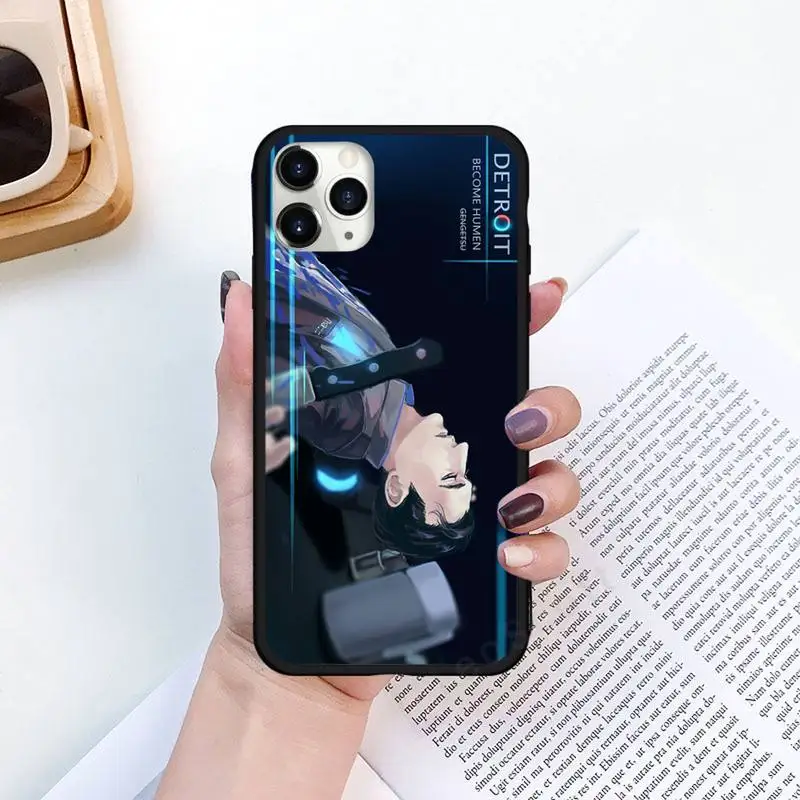 

Detroit Become Human RK800 Phone Case for iPhone 11 12 pro XS MAX 8 7 6 6S Plus X 5S SE 2020 XR Luxury brand shell funda coque