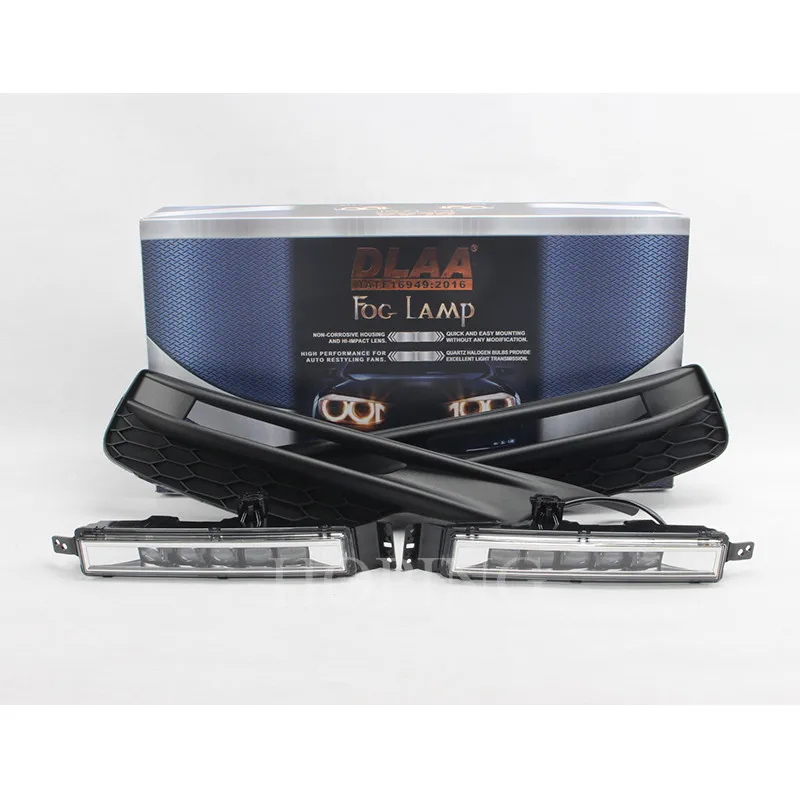 

Hoping USA Type Middle East Type 1 Set Front Bumper LED Fog Light Set For HONDA ACCORD 2016 2017 LED fog Lamp Harness Set