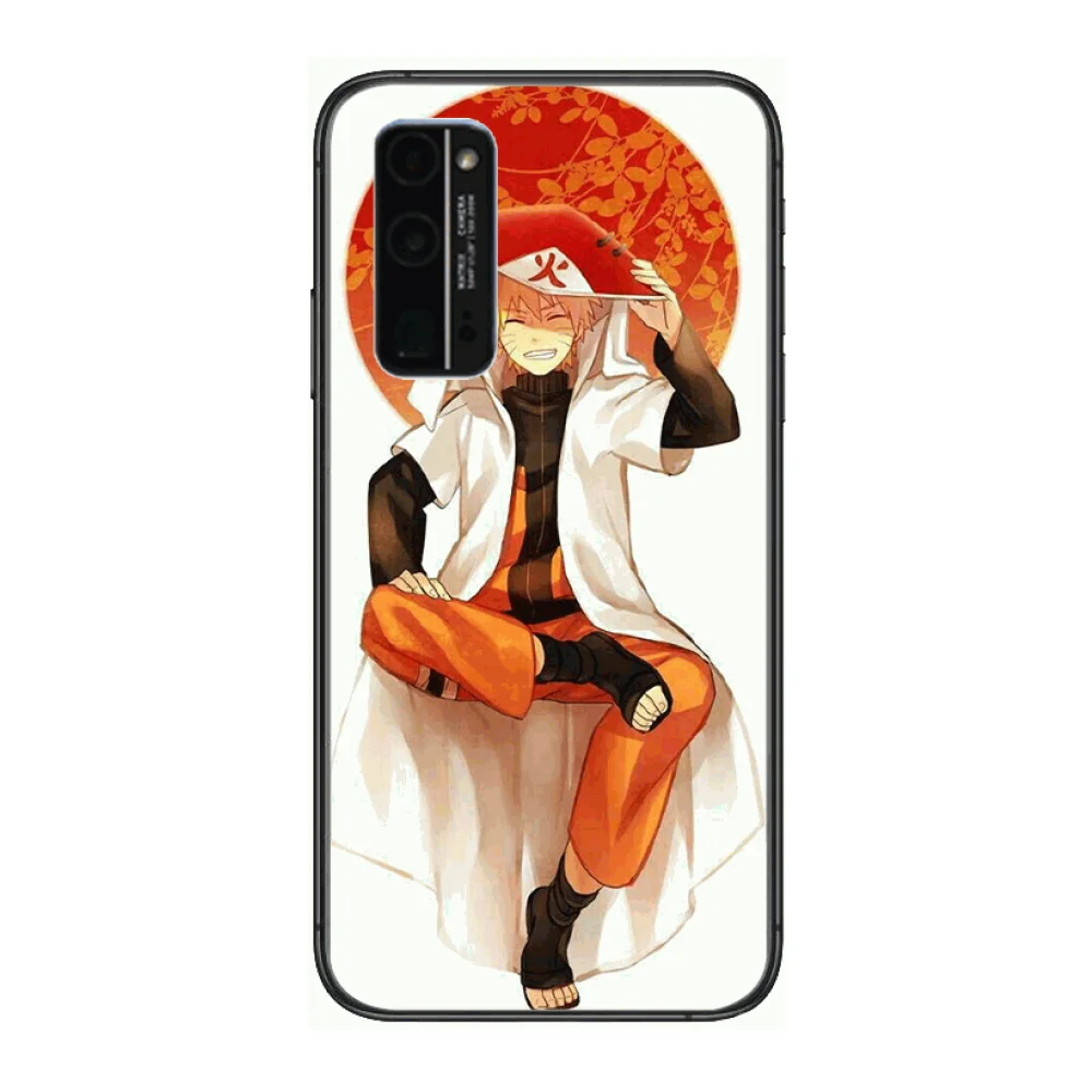 

Japanese anime manga Phone Case Hull For Huawei Honor 8 9 10 20 30 A S Lite Pro 5g i Black Back Soft Cell Cover Pretty