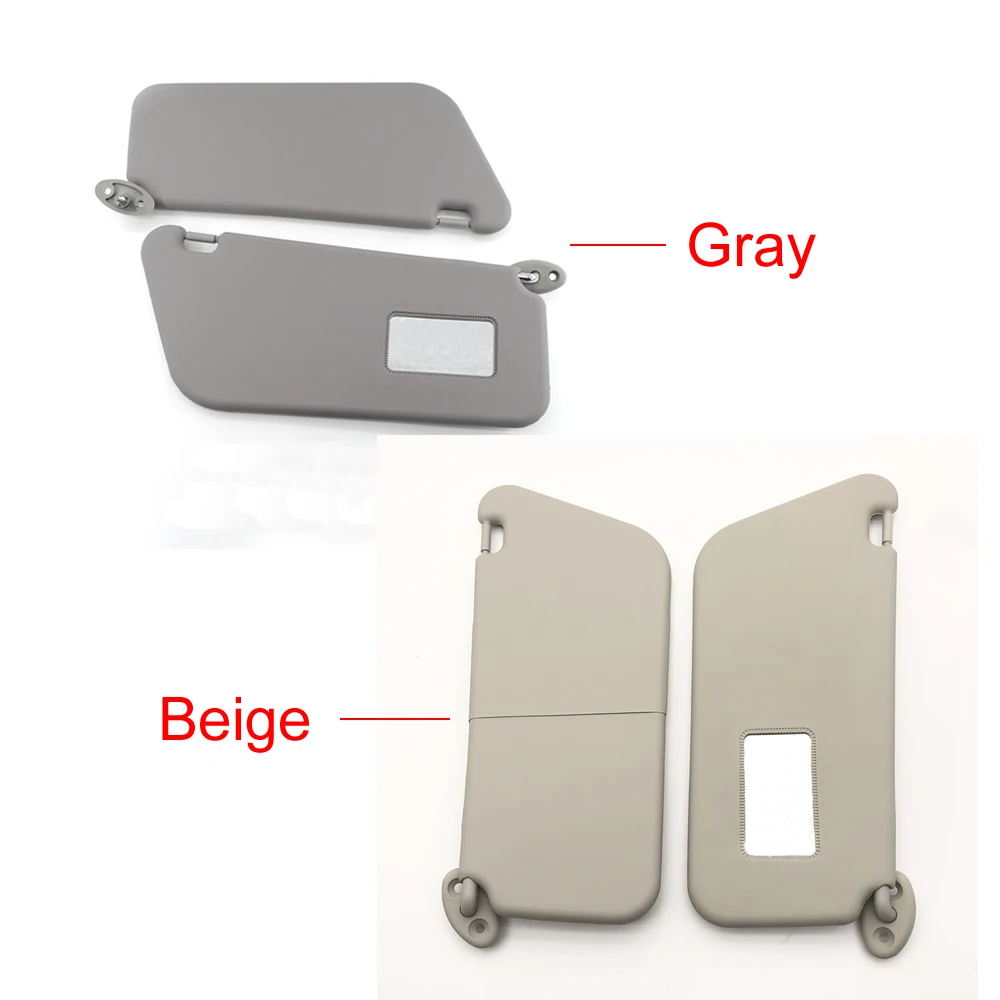 

2 colors Sun visor assy with mirror for CHERY QQ 2008-2011 Auto car motor parts