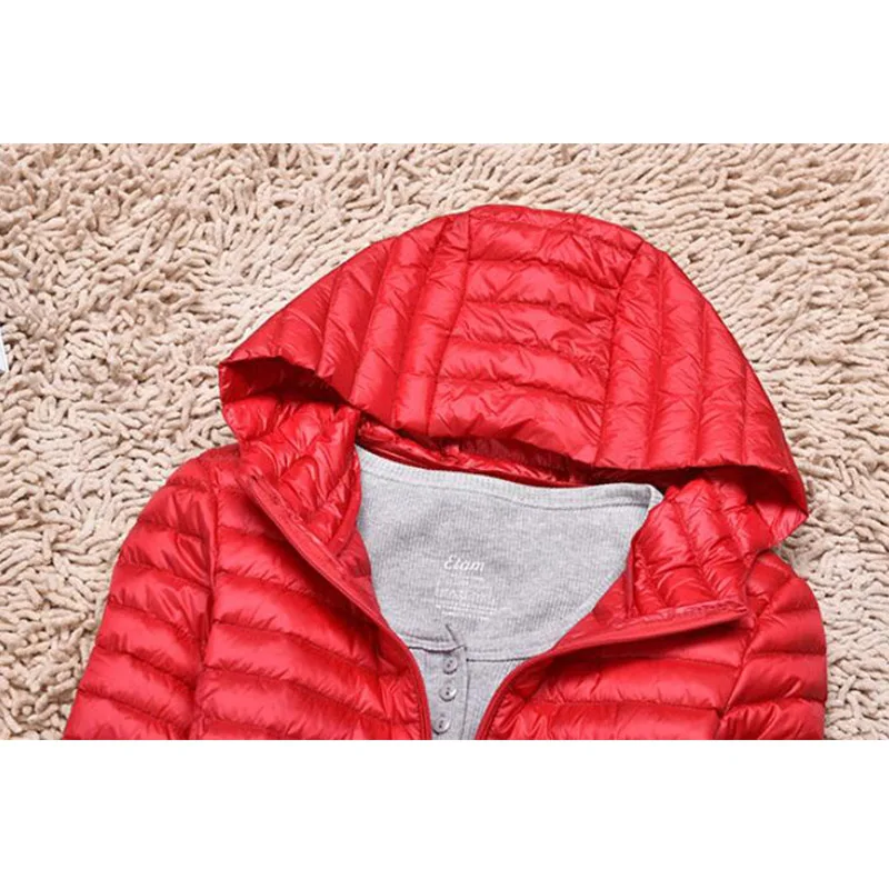 Зимняя женская куртка на утином пуху SEDUTMO Размер 4XL светильник кое длинное