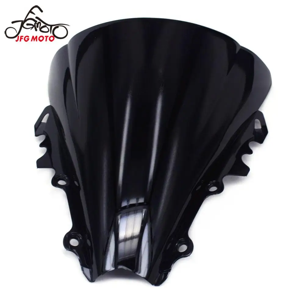 

Для мотоцикла YAMAHA YZF-R6 YZFR6 YZF R6 2006-2007, черный Высококачественный ветрозащитный экран из АБС-пластика, ветрозащитный экран
