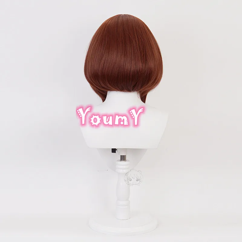 Парик очако урарака из м/ф Моя геройская Академия термостойкие синтетические