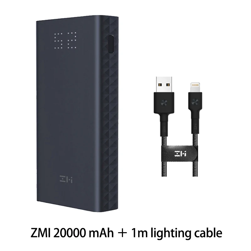 06 ZMI power Bank 20000 мАч 15000 мАч USB PD внешний аккумулятор портативный зарядный концентратор QC 3,0 зарядное устройство 18650 power bank - Цвет: 06