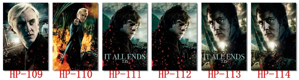 Печать на холсте Наклейка на стену HP6 Драко Малфой плакат Северус Снейп Настенная Наклейка Фреска том Фелтон обои украшение#0641