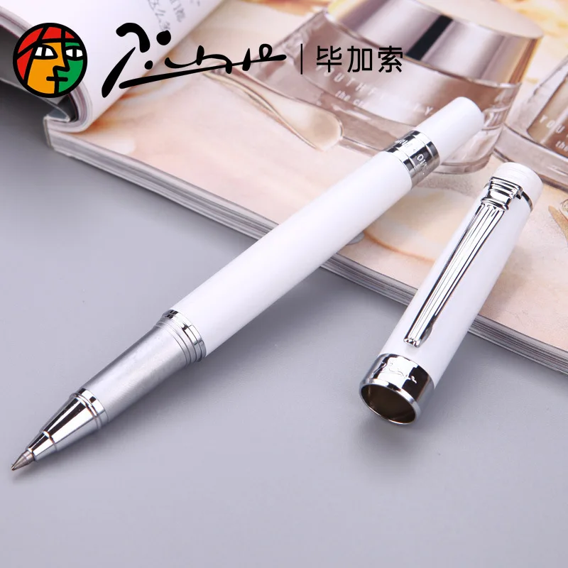 

Picasso 917 Pimio Roller Ball Pen Black Pen Gold Clip Ballpoint Pens Black Ink Writting Pen for Bussiness and Office