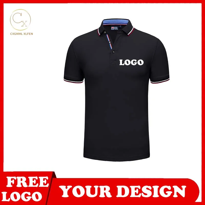 Рубашка поло 12 цветов высококлассная Повседневная модная универсальная