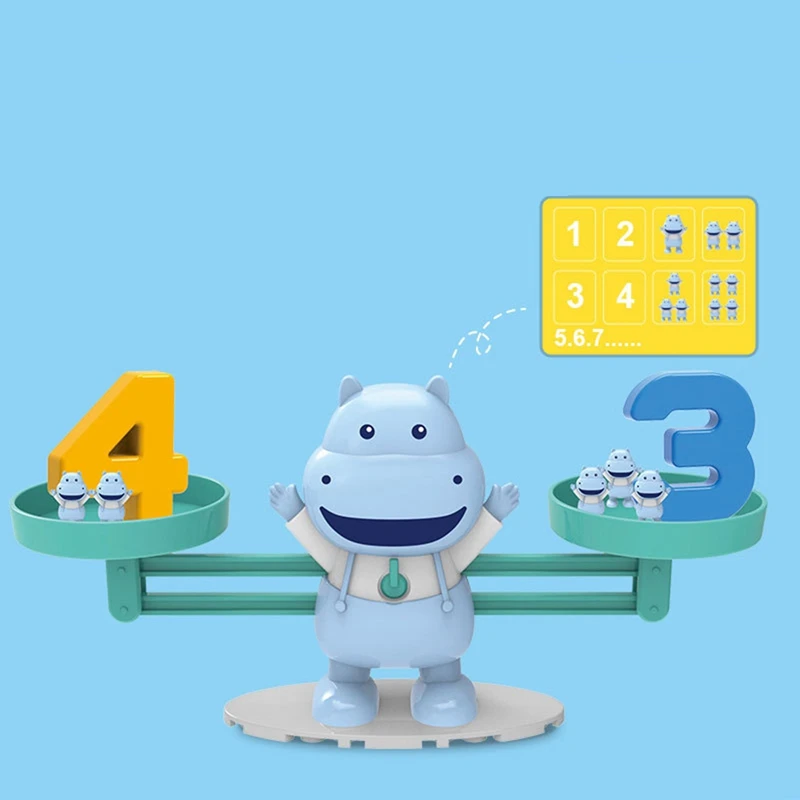 

Balance Math Game Toy for Girls Boys Kids Fun Preschoolers Educational Counting Tool Children'S Gift