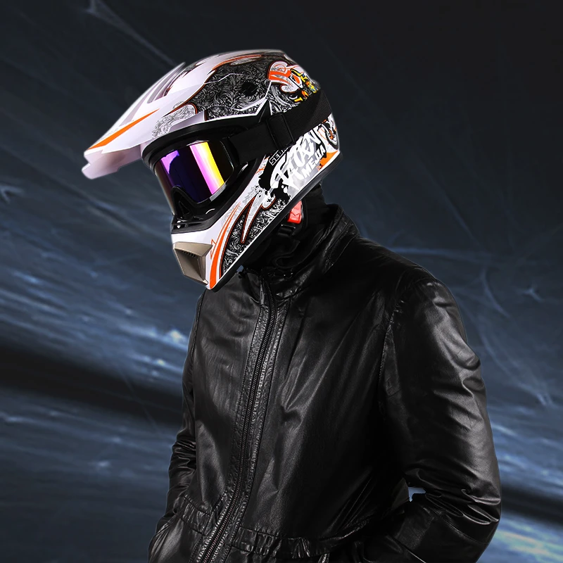 Мотоциклетный шлем профессиональный новый двигатель внедорожный Горные