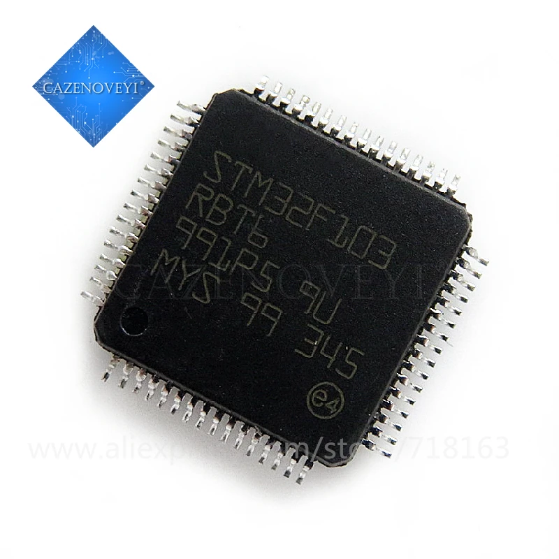 

10pcs/lot STM32F103RBT6 LQFP64 STM32F103 QFP64 QFP 32F103RBT6 32F103 ARM new and original IC In Stock