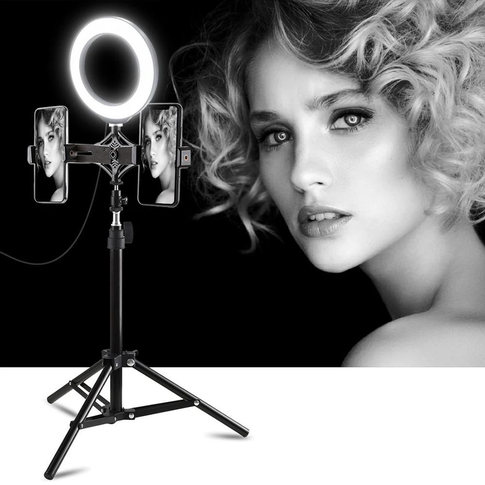 Cadiso 16 см светодиодный селфи студия кольцевая лампа плавное освещение