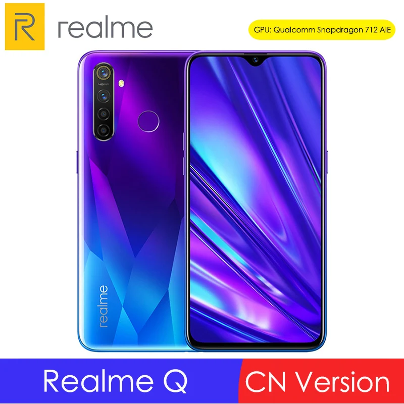 Мобильный телефон OPPO Realme Q 6 3 дюйма 4/6/8 ГБ ОЗУ 64/128 Гб ПЗУ Восьмиядерный процессор
