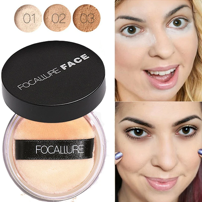 7 г пудра для макияжа с порошком установки Прозрачный матовый лица рассыпчатая