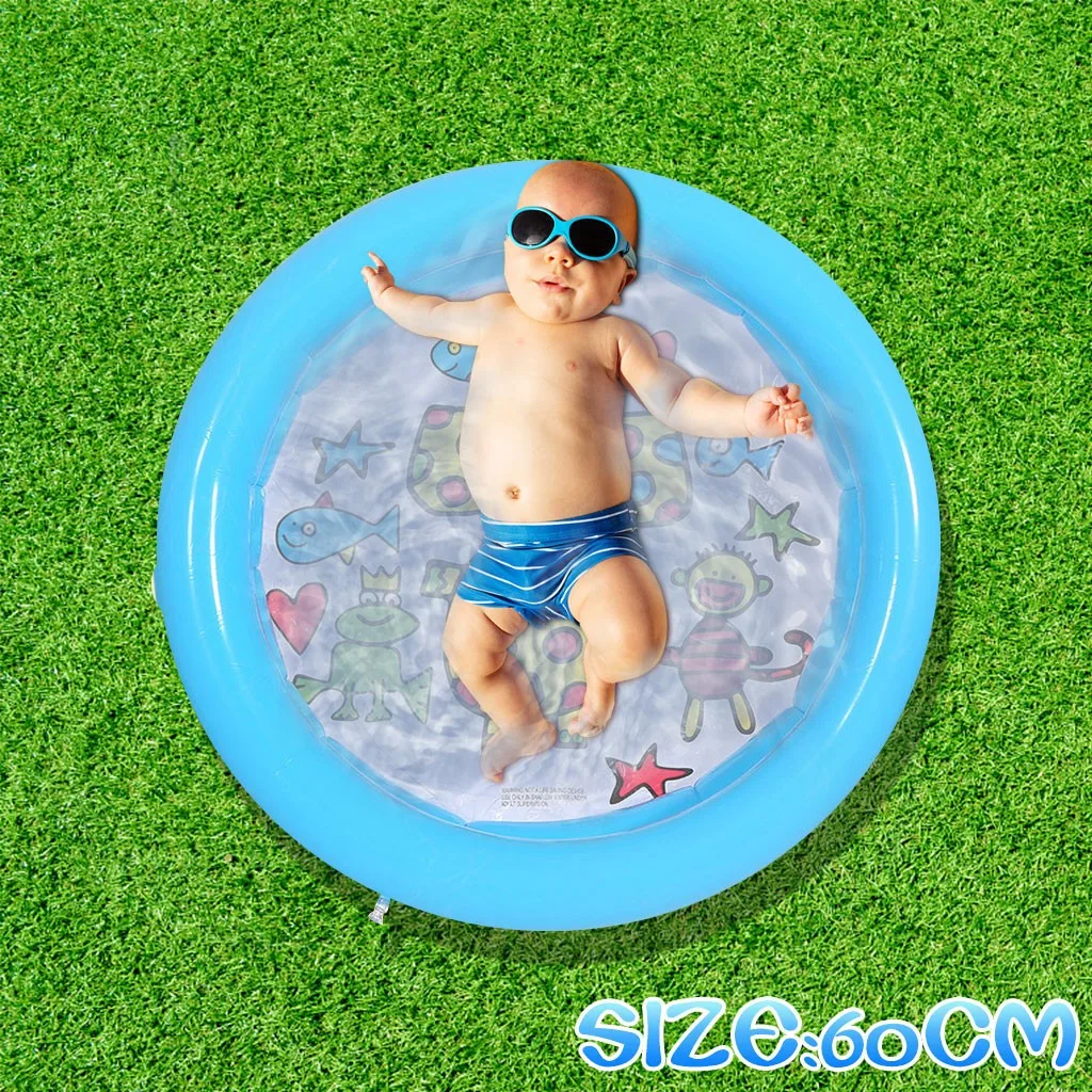 

60x60cm Summer Baby Inflatable Swimming Pool Kids Toy Paddling Play Children Round Basin Bathtub Children Toddler Pool Water Gam