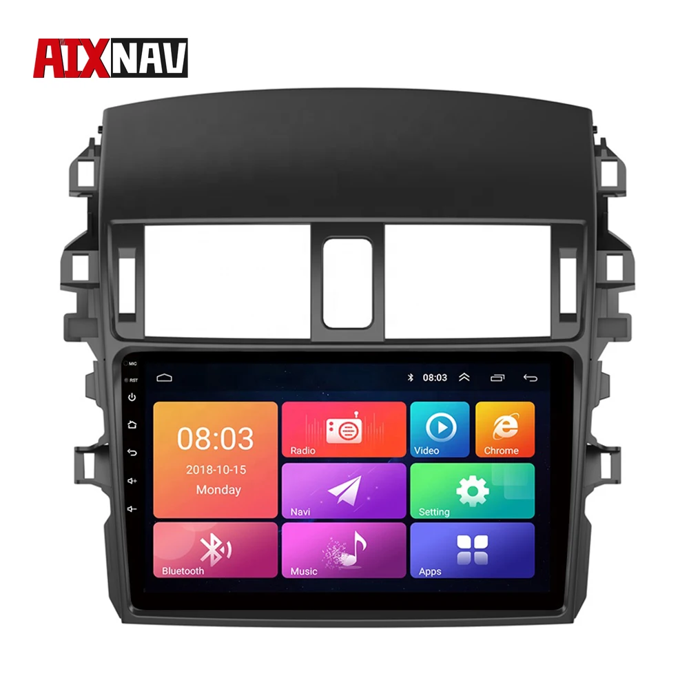 Автомобильный Bluetooth-радиоприемник с Android-навигацией центральный мультимедийный
