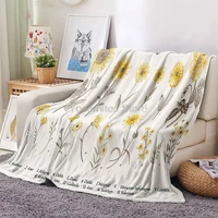 sunflower blanketall season lightweight plush and warm home cozy portable fuzzy throw blankets for couch bed sofavintage botan