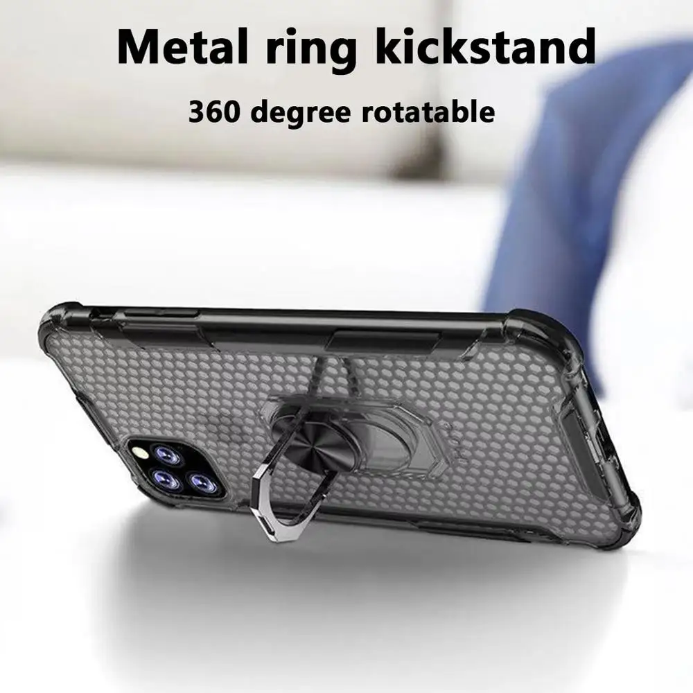 Автомобильный кольцевой Намагниченный чехол для телефона iphone 6 6s 7 8 plus x xr xs max 11 pro