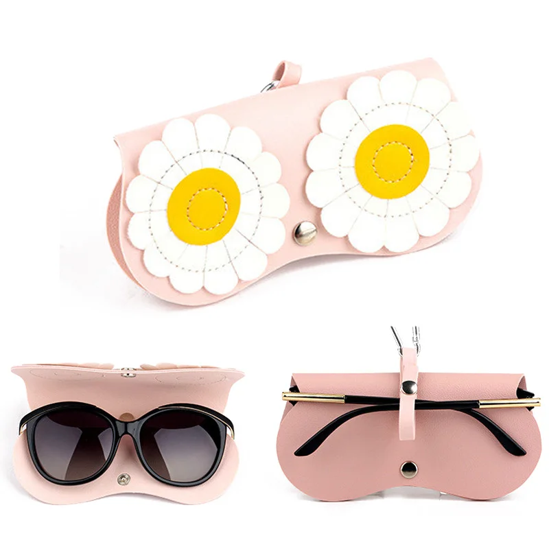 Автомобильная сумка для солнцезащитных очков из искусственной кожи коробка с