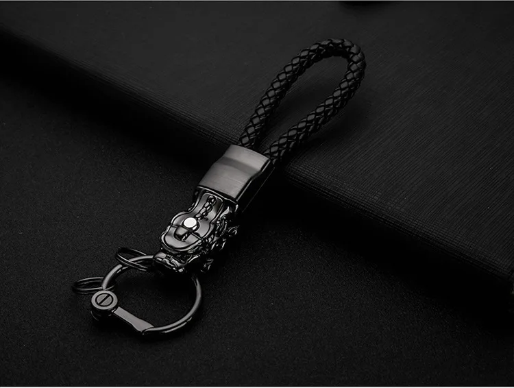 Мужская Новая высококачественная цепочка для ключей &quotглаза со светодиодной