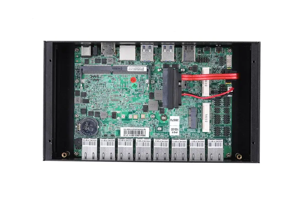Офисный тонкий маршрутизатор Qotom 8 LAN безвентиляторный 8-ядерный I7 8550U I5 8250U I3 8130U |