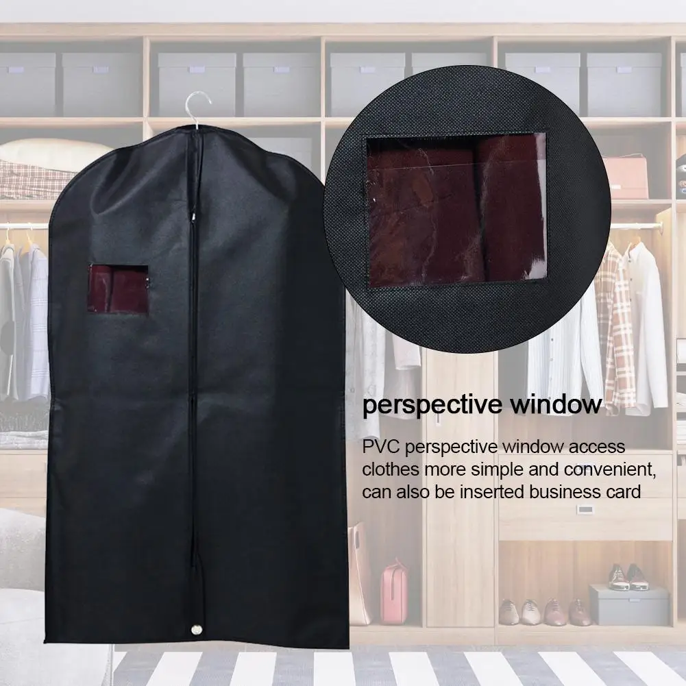 Чехол для одежды защиты от пыли нетканый тканевый чехол домашнего подвешивания