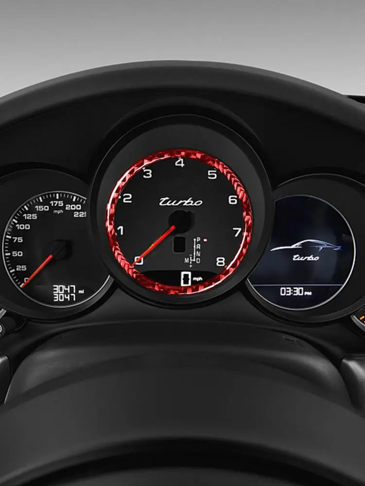 

Car Steering Wheel Sticker Convenient Installation Car Sticker For Porsche MACAN 2014-2021 Car Interior Accessories Sticker