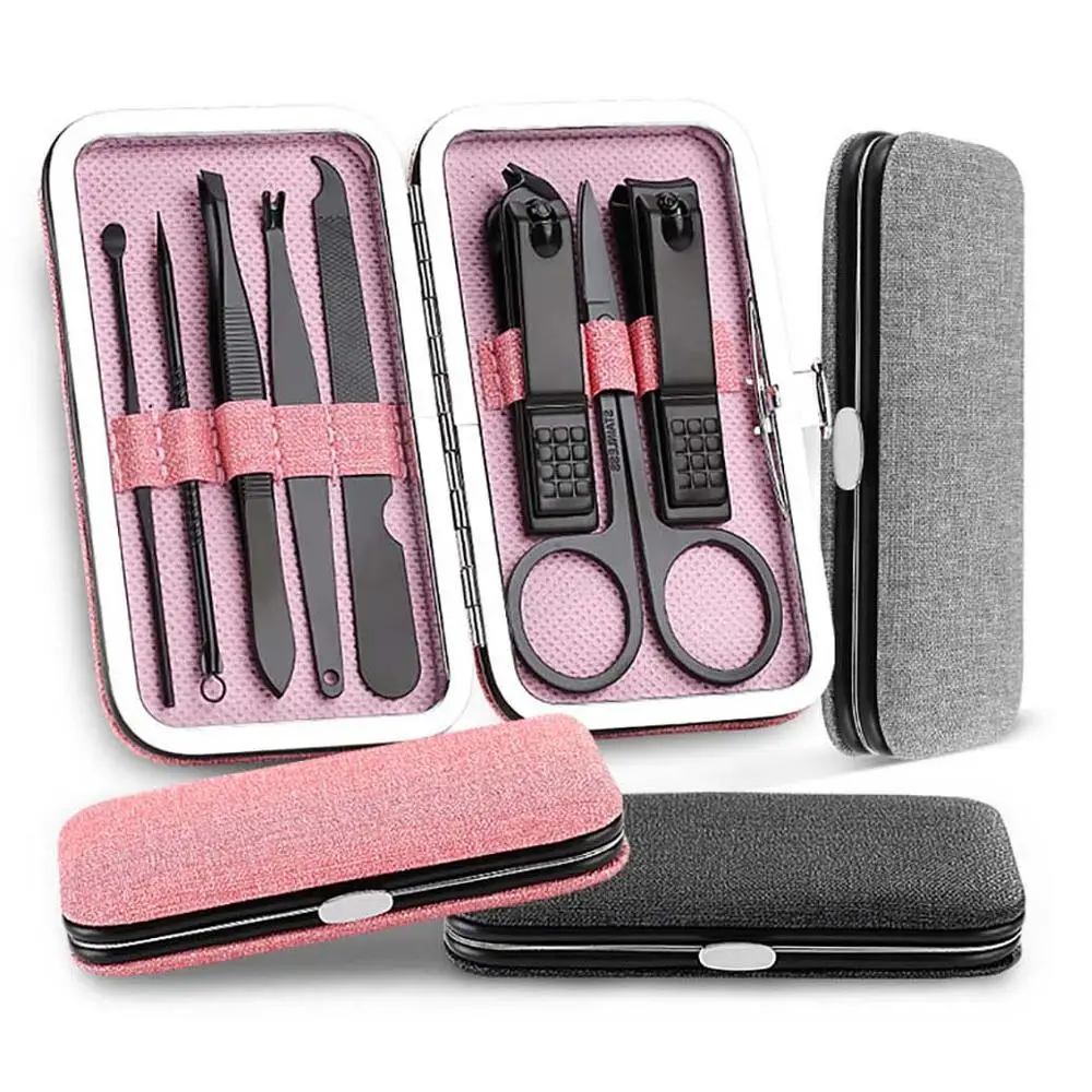 Набор кусачек для ногтей из нержавеющей стали STYTON 8 шт. профессиональные ножницы