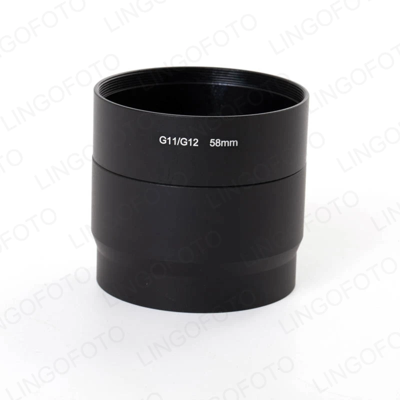 Сменный адаптер для камеры canon трубка 58 мм G10 G11 G12 LC8345|Адаптеры объектива| |