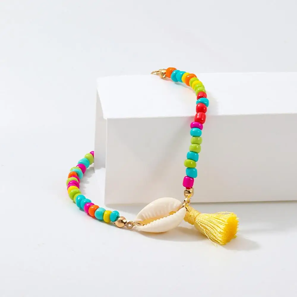 Браслет Регулируемый женский с бусинами в богемном стиле 2019 #3S25 | Украшения и