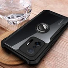 Прозрачный акриловый сверхмощный автомобильный магнитный держатель, защитный чехол с кольцом для xiaomi11t, чехол для xiaomi 11 t xiomi mi11t mi 11 t 11 t pro, чехлы