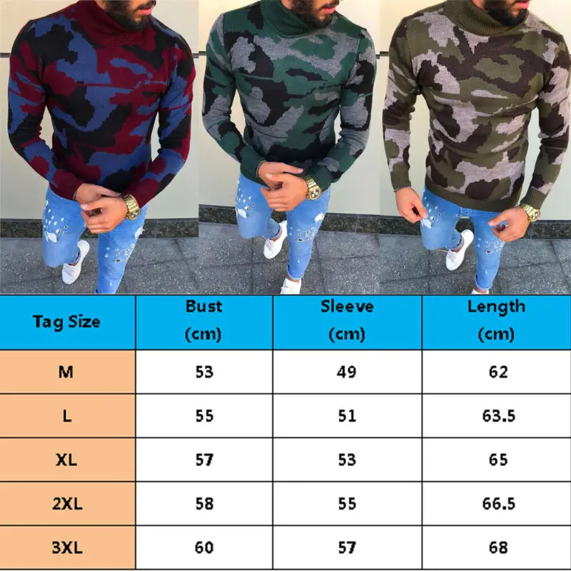 Осенне зимний новый модный мужской пуловер с длинным рукавом Свободный Вязаный