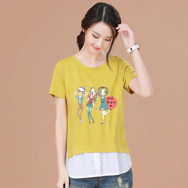 Милые патчи маленькие животные одежда крутые картины Diy девушка DIY Футболка ручной работы и джинсовая куртка с принтом