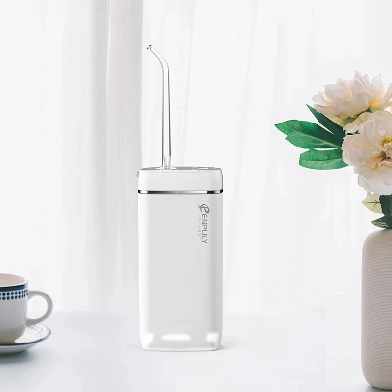 

Xiaomi Mijia ENPULY Mini Portable Oral Irrigator Dental Irrigator Teeth Water Flosser bucal tooth Cleaner waterpulse 130ML