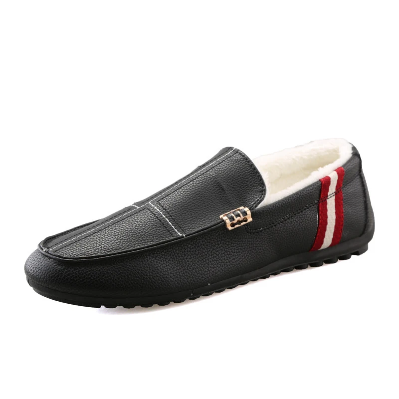 Мужская кожаная обувь Сезон Зима Ltalian на мягкой подошве Zapatos de cuero los hombres